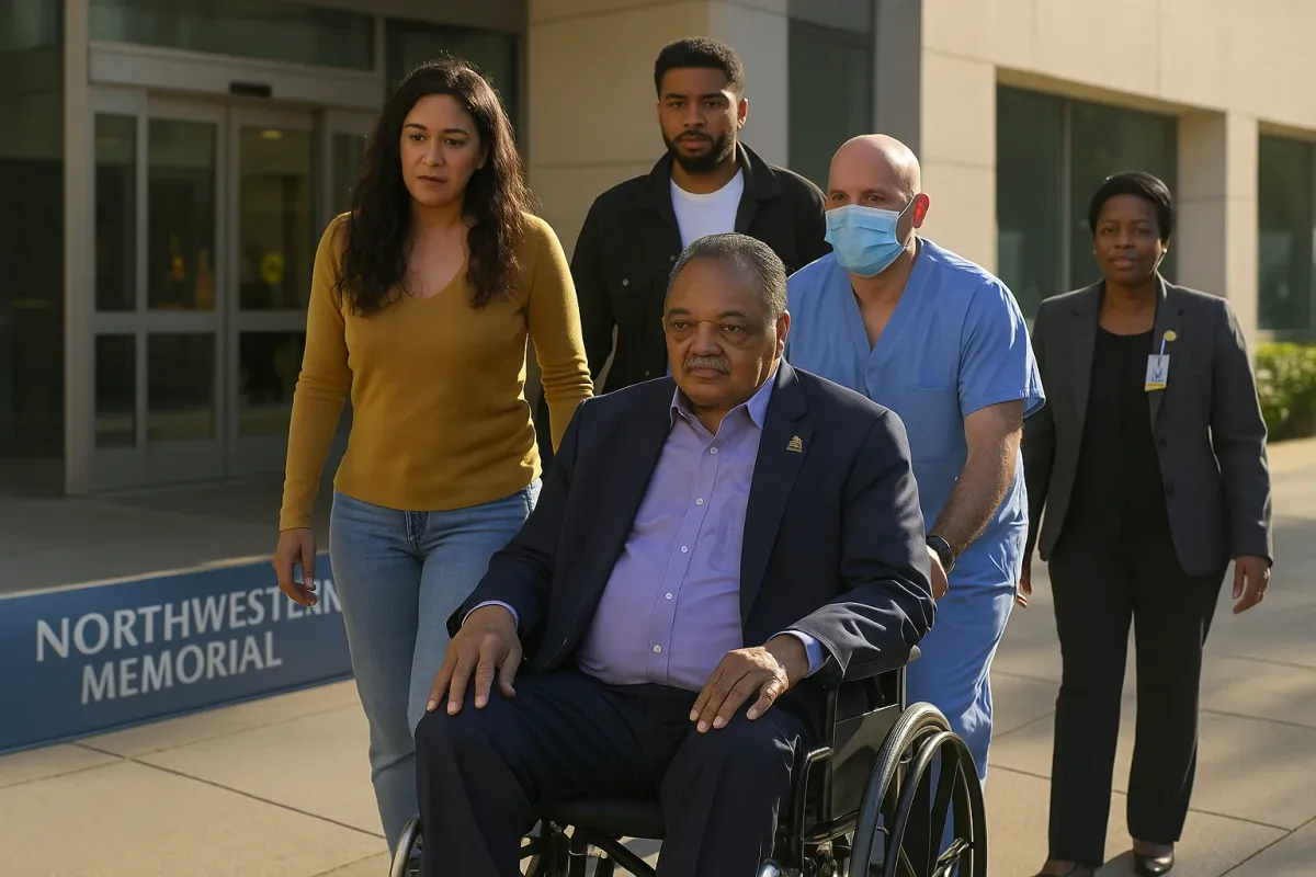 Jesse Jackson Released From Northwestern Memorial Hospital After ICU Treatment